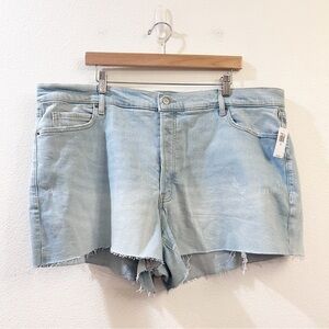 Old Navy Higher Hi Rise Sky Hi A-Line Denim Shorts‎ Plus NWT Size 22